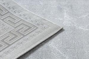 Dywany Luszczow Kusový koberec, Běhoun GLOSS moderni 2813 27 rám, šedá Rozměr koberce: 60 x 200 cm