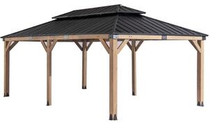 Dřevěný zahradní domek Orlando 3,6 x 6 m CoverTech