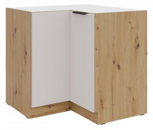 Dolní kuchyňská skříňka Solea 90x90 DN 2F BB, Barva: dub artisan / kašmír 5903211473425