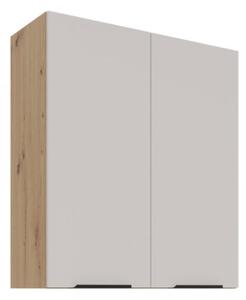 Horní kuchyňská skříňka Solea 80 G-90 2F, Barva: dub artisan / kašmír 5903211473388