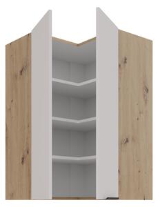 Horní kuchyňská skříňka Solea 60x60 GN-90 2F 90, Barva: dub artisan / kašmír 5903211473340