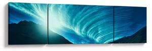 Obraz - Vlna z mraků (170x50 cm)