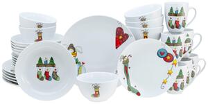 KOMBINOVANÁ SOUPRAVA, 30dílné, porcelán Creatable - Online Only nádobí, Online Only