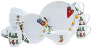 KOMBINOVANÁ SOUPRAVA, 16dílné, porcelán Creatable - Online Only nádobí, Online Only