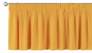 Yellow Tipi Záclonka na řasící pásce, slunečně žlutá, 130 × 40 cm, Happiness, 133-40
