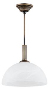 Lemir Závěsné svítidlo O3387 W1 PAT Delos, patina
