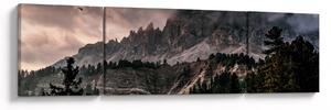 Obraz skalnatých hor (170x50 cm)