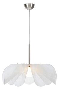 Bílé závěsné svítidlo se skleněným stínidlem ø 75 cm Styrka – Markslöjd