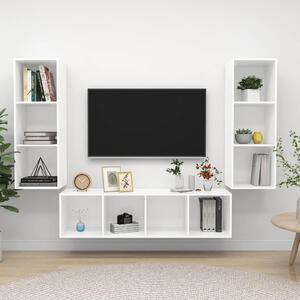 VidaXL TV skříňky 3 ks bílé dřevotříska 3079745