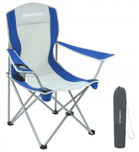 Zahradní židle KingCamp plast modrá