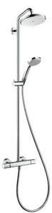 Sprchový systém Hansgrohe Croma na stěnu s termostatickou baterií chrom 27188000