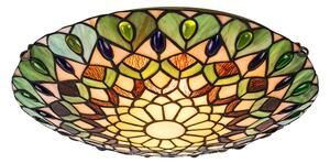 Brilagi - Tiffany vitrážové stropní svítidlo MARGARET 2xE27/60W/230V pr. 40 cm