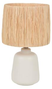 Stolní lampa COREP, Paros, Bílá, Obývací pokoj, Keramika