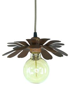 Bohemia-Design - Lustr na lanku 1xE27/60W/230V bronzová