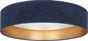 BRILAGI-LED Str. svítidlo VELVET SIMPLE LED/24W/230V 3000K pr. 45 cm modrá/zlatá