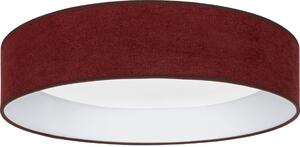 Brilagi - LED Stropní svítidlo VELVET SIMPLE LED/24W/230V 3000K pr. 45 cm vínová