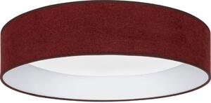 Brilagi - LED Stropní svítidlo VELVET SIMPLE LED/24W/230V 4000K pr. 45 cm vínová