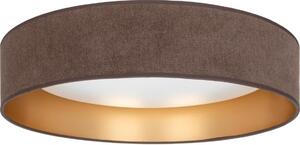 Brilagi-LED Str. svítidlo VELVET SIMPLE LED/24W/230V 3000K pr. 45 cm hnědá/zlatá