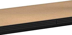 Skladový regál 150 × 75 × 30 cm – černý, 5 polic, nosnost 625 kg