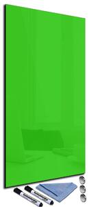 Glasdekor Magnetická skleněná tabule 120x40cm apple zelená