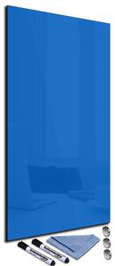Glasdekor Magnetická skleněná tabule 30x60cm modrá