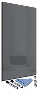 Glasdekor Magnetická skleněná tabule 34x72cm tmavě šedá