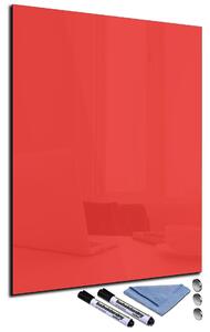 Glasdekor Magnetická skleněná tabule 60x70cm červená