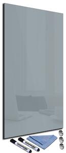 Glasdekor Magnetická skleněná tabule 30x60cm světle šedá