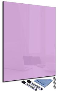 Glasdekor Magnetická skleněná tabule 50x70cm světle růžová