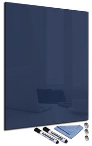 Glasdekor Magnetická skleněná tabule 50x70cm modro-černá