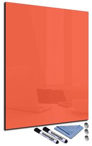 Glasdekor Magnetická skleněná tabule 60x90cm oranžová