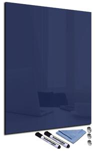 Glasdekor Magnetická skleněná tabule 50x70cm tmavě modrá