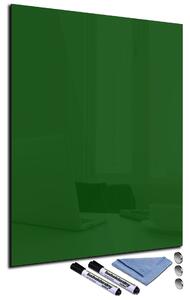 Glasdekor Magnetická skleněná tabule 30x40cm tmavě zelená
