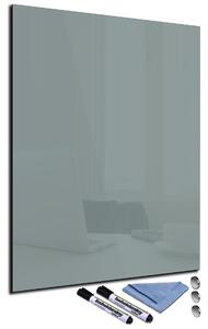Glasdekor Magnetická skleněná tabule 50x70cm betonová šedá