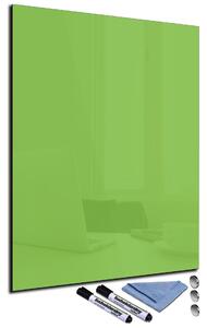 Glasdekor Magnetická skleněná tabule 60x40cm apple zelená