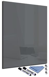 Glasdekor Magnetická skleněná tabule 50x70cm tmavě šedá
