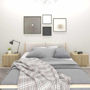 Noční stolek dub sonoma 100 x 35 x 40 cm kompozitní dřevo 3082768