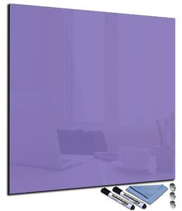 Glasdekor Magnetická skleněná tabule 40x40cm lila