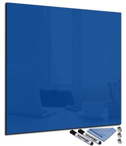 Glasdekor Magnetická skleněná tabule 70x70cm modrá