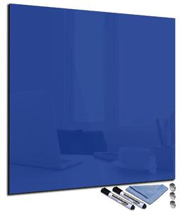 Glasdekor Magnetická skleněná tabule 70x70cm modrá