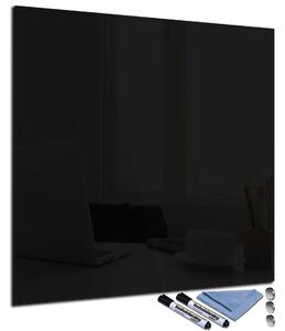 Glasdekor Magnetická skleněná tabule 40x40cm černá