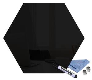 Glasdekor Magnetická skleněná tabule hexagon 40x34,5cm 0