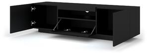 TV stolek/skříňka Aurinko 150 (matná černá). 1083432