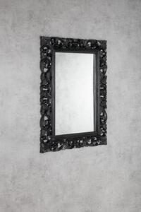 Sapho SCULE zrcadlo ve vyřezávaném rámu 70x100cm, černá