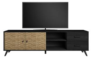 TV stolek noiha 180 x 53 cm černý