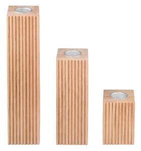 Blomus - Dreva Svícen 3 pcs. Dub