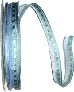 POSLEDNÍ KUSY! Stuha organzová ESPRIT BLUE světle modrá 15mm x 20m (3,50 Kč/m)