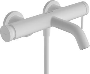 Hansgrohe Tecturis S páková vanová baterie na stěnu, matná bílá 73422700