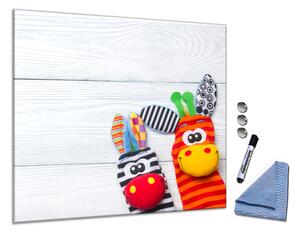 Glasdekor Skleněná magnetická tabule barevné šité hračky S-1055083130-5050