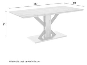 Jídelí stůl Klementin 180x90 Cm